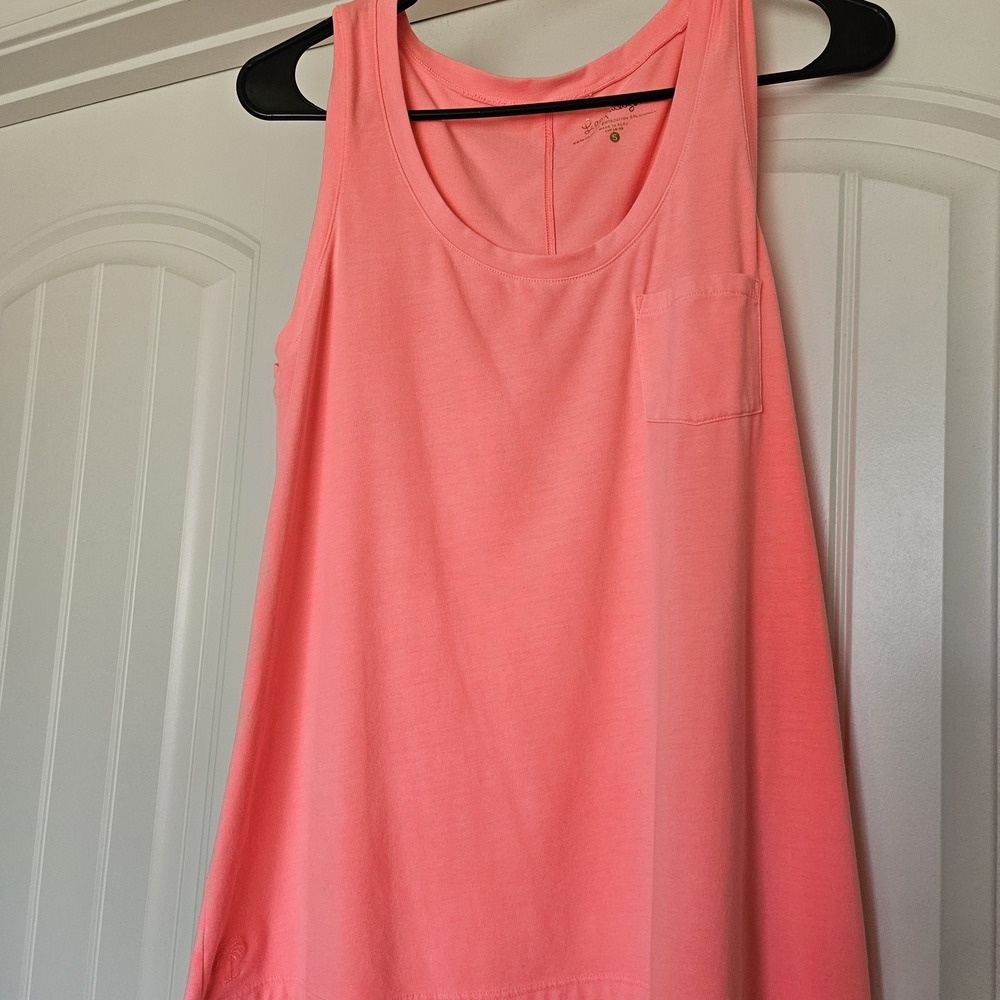 Lilly Pulitzer Vibrant Coral Tank